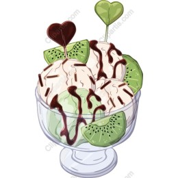 Luscious Ice Cream Sundae
