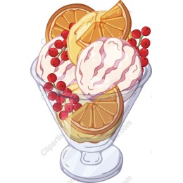 Vibrant Ice Cream Sundae