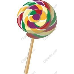 Vibrant Colorful Lollipop