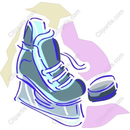 Vibrant Ice Skate