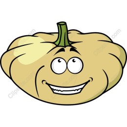 Cheerful Cartoon Pumpkin