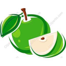 Vibrant Green Apple