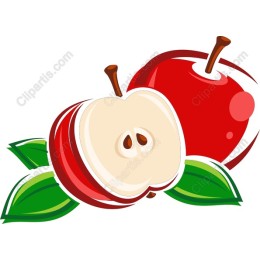 Vibrant Red Apples
