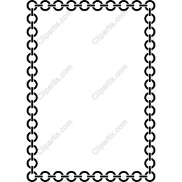 Elegant Chain-Link Border Frame