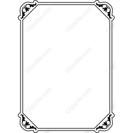Vintage Floral Frame
