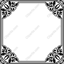 Elegant Floral Frame