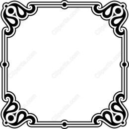 Elegant Ornamental Frame