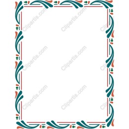 Vibrant Floral Frame