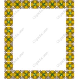 Decorative Floral Frame