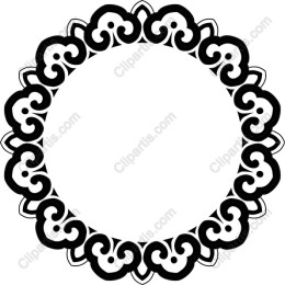 Vintage Circular Frame