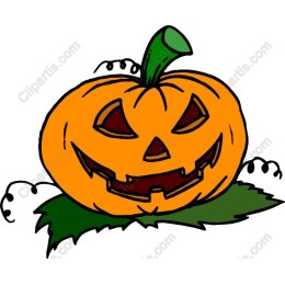 Vibrant Halloween Pumpkin