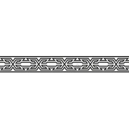 Geometric Elegance Border