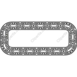Elegant Geometric Frame