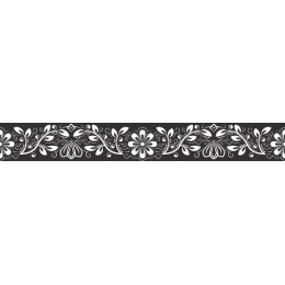Elegant Ornamental Floral Border