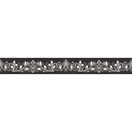 Elegant Floral Decorative Border