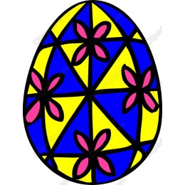 Colorful Easter Egg