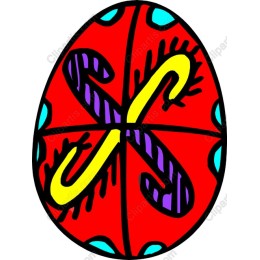 Vibrant Decorative Egg