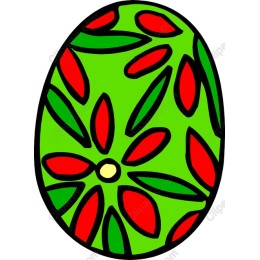 Vibrant Decorative Egg