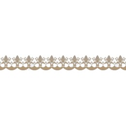 Elegant Fleur-de-Lis Border