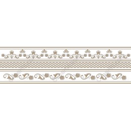 Elegant Floral Border