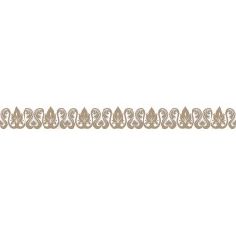 Elegant Vintage Floral Border