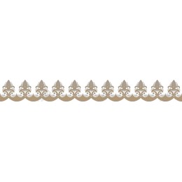 Vintage Floral Pattern - Elegant Scalloped