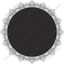 Ornate Mandala Frame