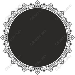Mandala Decorative Frame