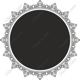 Mandala-Inspired Circular Frame