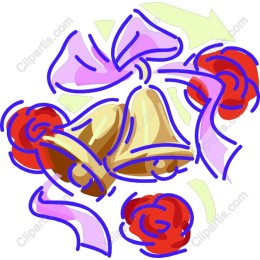 Festive Bells and Roses