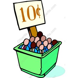 Retro Cartoon People Container