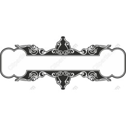 Elegant Vintage Ornamental Frame