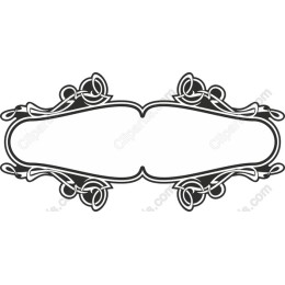 Elegant Black and White Frame