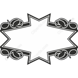 Decorative Star Frame