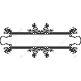 Exquisite Vintage Decorative Border