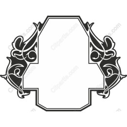 Elegant Vintage Ornamental Frame