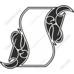 Elegant Decorative Border with Floral Motifs