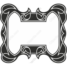 Vintage Floral Frame