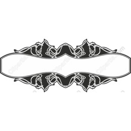 Elegant Decorative Floral Frame