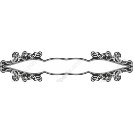 Elegant Floral Decorative Border