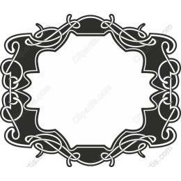 Elegant Decorative Frame for Invitations and Certificates