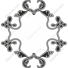 Ornate Floral Frame