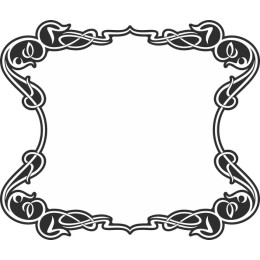 Vintage Ornate Frame