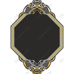 Elegant Octagonal Frame