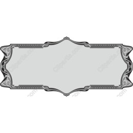 Elegant Vintage Ornamental Frame