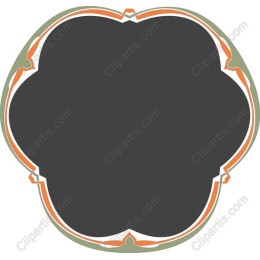 Elegant Quatrefoil Decorative Frame