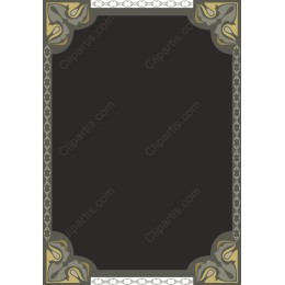 Vintage Floral Frame