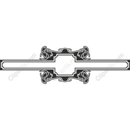 Elegant Ornate Decorative Border