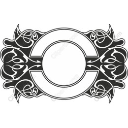 Ornate Floral Frame