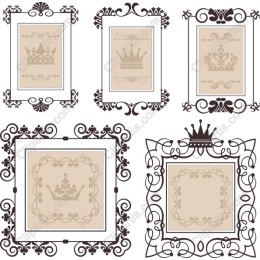 Vintage Crown Frames Collection